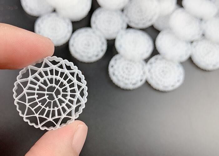 100% Jungfrau HDPE FDA Safty White Naturfarbe MBBR Filtermedien