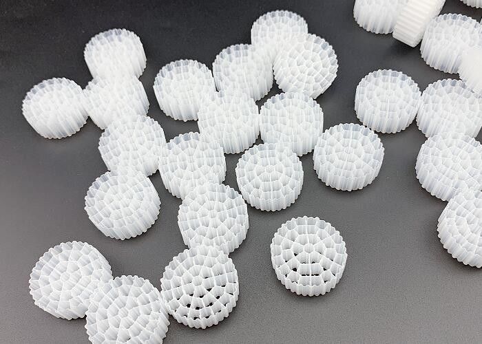 MBBR Bio Ball Abwasserbehandlung Kunststofffiltermedien 25*10MM