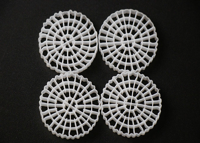 25*4mm PE64 K5 MBBR Bio Media K5 Weiße Farbe und jungfräuliches HDPE-Material für das RAS-System