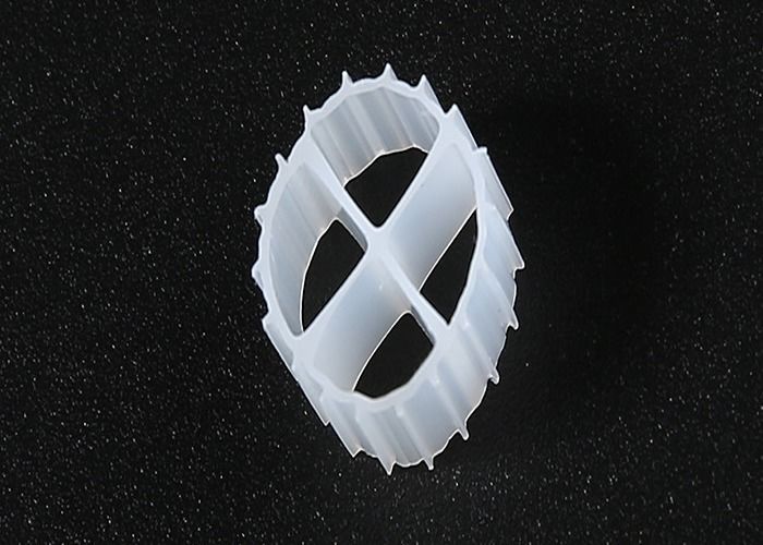 Abwasserbehandlung Bewegungsbetten Filter Medien Biopipen Niedrigerer Energieverbrauch Fab Medien k1 11*7mm weiße Farbe