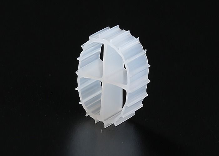 Abwasserbehandlung Bewegungsbetten Filter Medien Biopipen Niedrigerer Energieverbrauch Fab Medien k1 11*7mm weiße Farbe