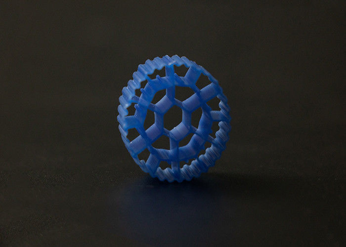 19 Räume PE05 HDPE Material MBBR Filtermedien Blaue Farbe