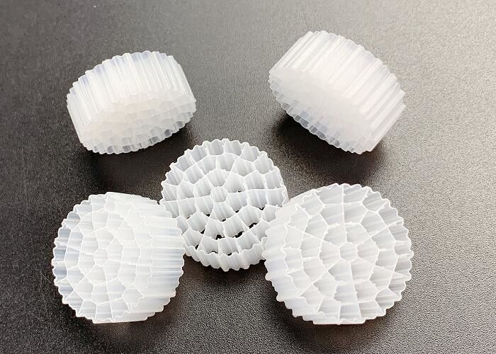 IFAS FDA Safty HDPE Weißfarbe MBBR Biozellfiltermedien A/O-Technologie