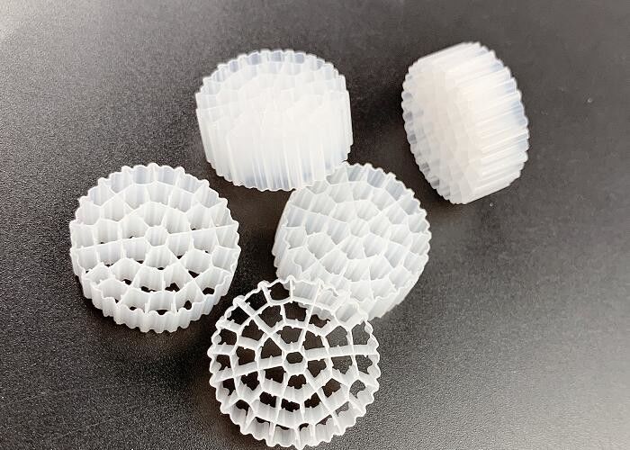 IFAS FDA Safty HDPE Weißfarbe MBBR Biozellfiltermedien A/O-Technologie