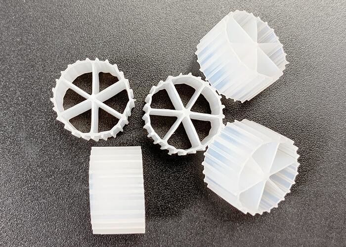MBBR Mischbetten Bewegtes Bett Bifilmreaktor HDPE Material MBBR K1 Filtermedien FDA Safty