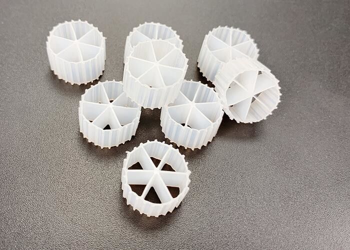 Biozell-Bio-Träger PE04 6 Räume MBBR Bio-Kugeln Filtermedien für anaeroben Tank