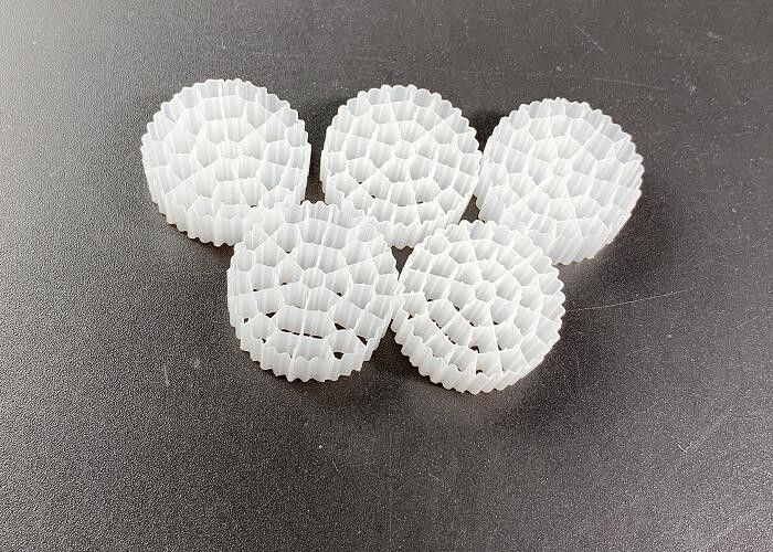 Biotube Biopipe Biobälle Biozellfiltermedien Weißfarbe HDPE-Material
