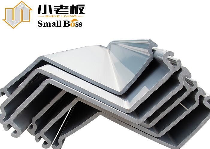 Graue Farbe Vinyl PVC-Blatt-Pfahl kundenspezifischer Hochwasserschutz Z-Typ Extrusion